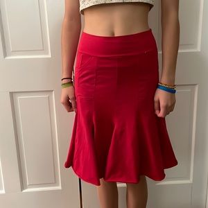 large Effie’s heart low rise pleated skirt